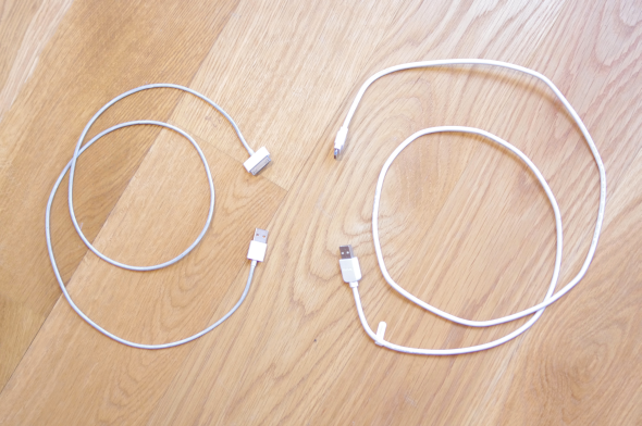 cables iPhone historia de la industria de electrónica de consumo