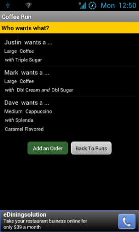 aplicaciones de café para android