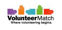 Encuentra oportunidades de voluntariado cerca de ti con VolunteerMatch voluntario match logo