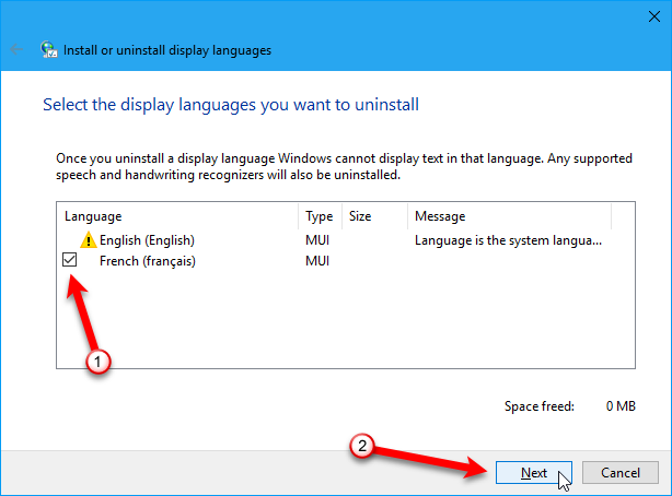 Cómo cambiar el idioma del sistema en Windows 10