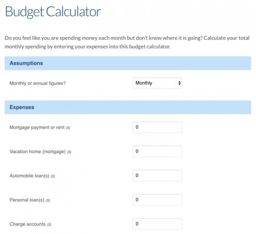 Mire su gasto y controle su presupuesto con estas 8 calculadoras de presupuesto gratuitas.