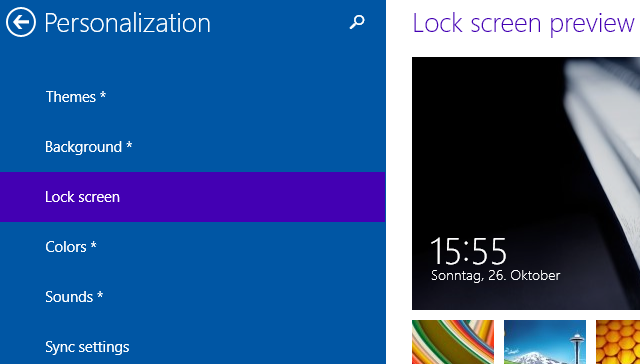 Personalización de la configuración de zPC de Windows 10