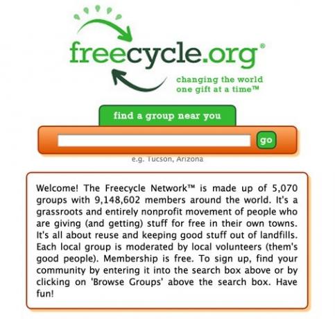 cosas gratis de freecycle