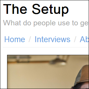 Lo nuevo no siempre es lo mejor: entrevistar a Daniel Bogan, creador de The Setup thesetup