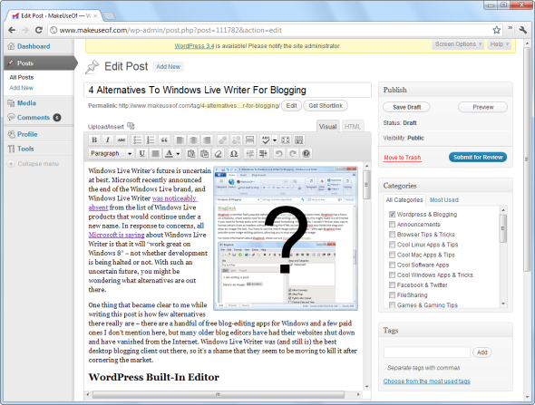 alternativa de Windows Live Writer