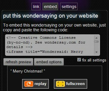 Crea y comparte mensajes animados geniales con WonderSay wondersay3b