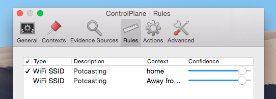 Automatice la configuración de Mac según su ubicación con las reglas del plano de control ControlPlane