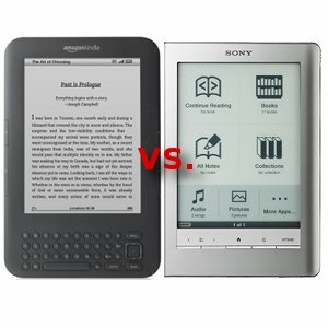 lector kindle vs sony