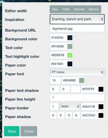 typWrittr: un entorno de escritura personalizable sin distracciones en la configuración de su navegador