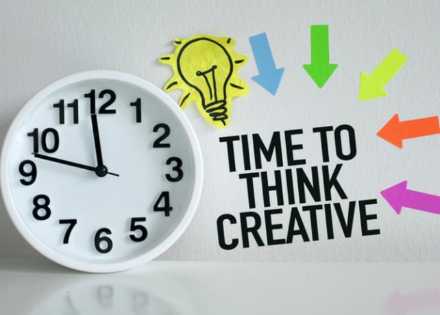 Puedes comenzar a vivir creativamente con estas 5 lecciones importantes Piensa en creatividad