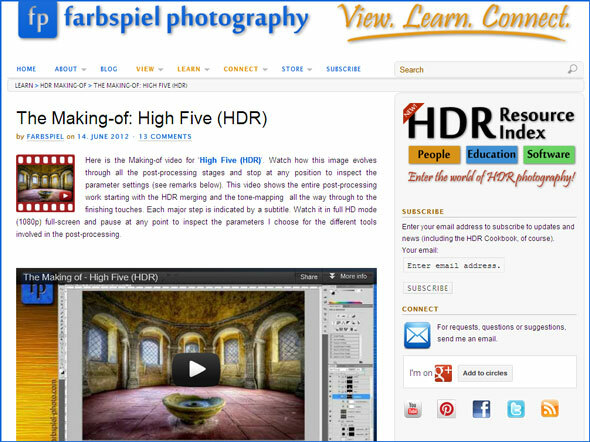 aprender fotografía digital hdr