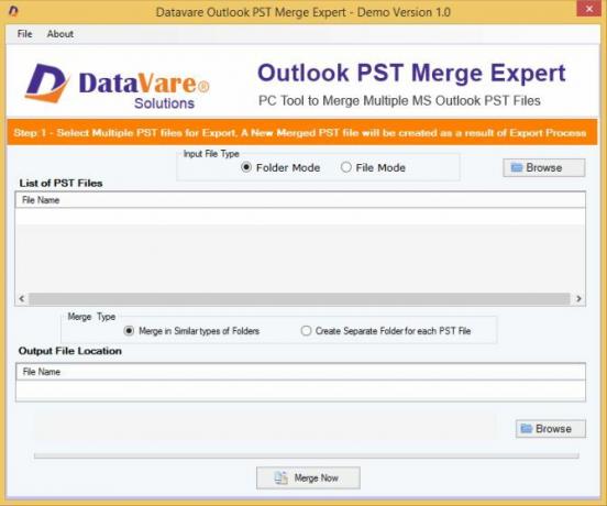 Cómo combinar archivos PST de Microsoft Outlook: 5 métodos sencillos outlook pst merge datavere pst merge