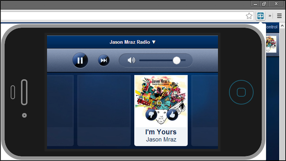 Mejore Pandora con estos complementos del navegador Chrome y Firefox Pandora Remote Dropdown Playing