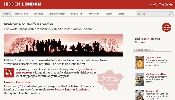 mejores sitios web de londres