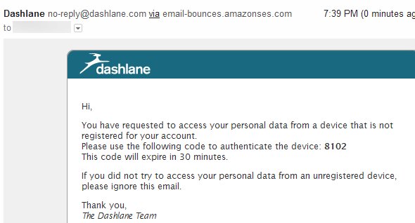Dashlane: captura de pantalla 27 de un nuevo administrador de contraseñas, relleno de formularios y asistente de compras en línea