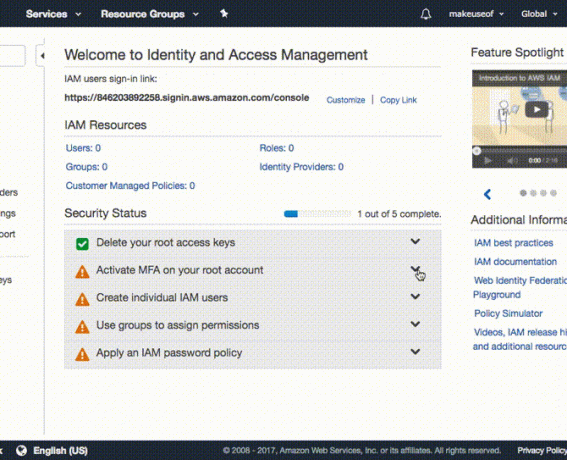 dispositivo de respaldo amazon s3 linux