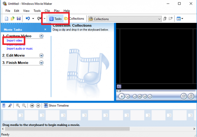 Cómo rotar archivos de video en tu Mac y PC Movie Maker rotate import 670x467