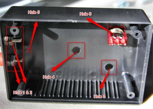 Zap Yourself Smarter With This DIY tDCS Brain Stimulator imagen de caja con taladros