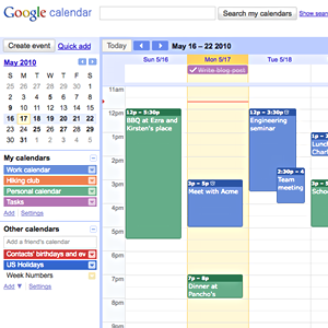 calendario de sms a google