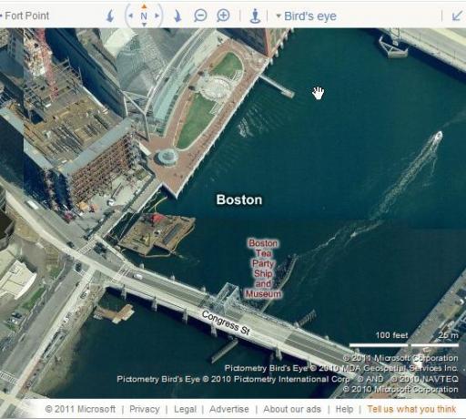 consejos de mapas aéreos de Bing