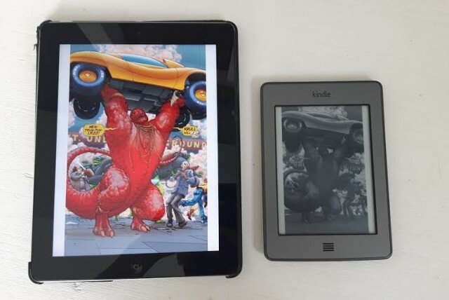 Comparación de iPad y Kindle