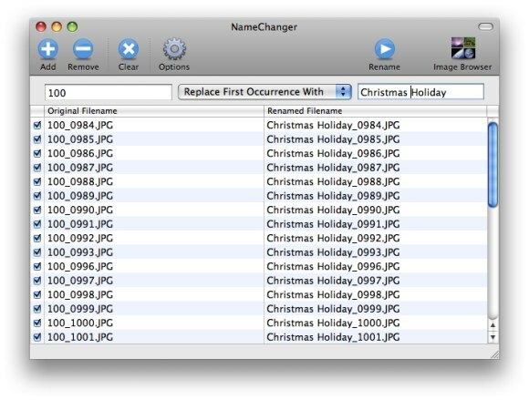 Cambie el nombre de sus archivos fácilmente - Ventana principal de Mac Style (solo Mac) 01