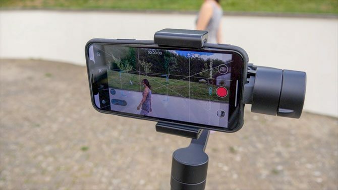 Yi Smartphone Gimbal: material de archivo suave como la seda, pero podría ser mejor seguimiento de objetos en la aplicación yi gimbal 670x377