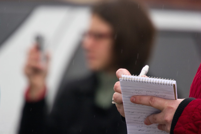 Cuaderno del reportero