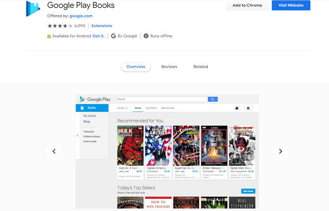 extensión de google play books descargar ebooks offline