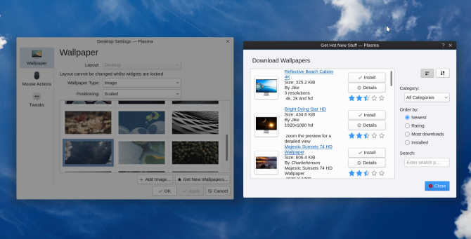 Fondos de pantalla de KDE: mejor escritorio de Linux