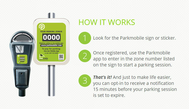 Parkmobile: cómo funciona