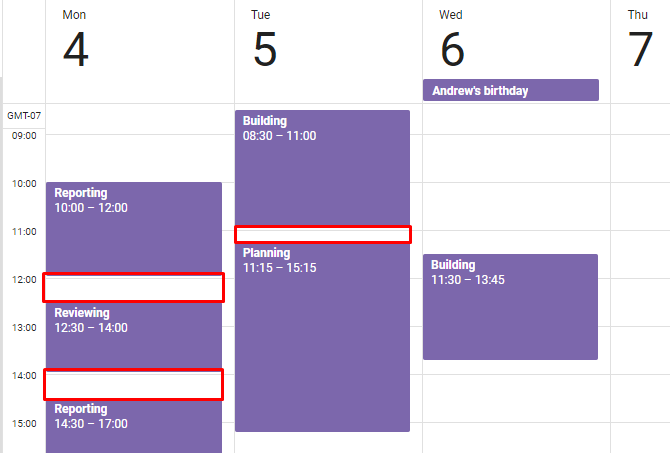 enfoque secreto productividad tareas por lotes calendario de google