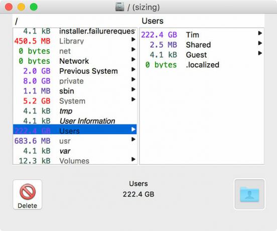 3 aplicaciones gratuitas para analizar e inspeccionar el omnidisksweeper del espacio en el disco duro de tu Mac