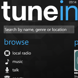 radio tunein