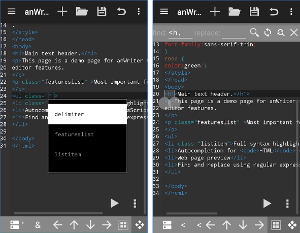 Sí, puede codificar sobre la marcha: 7 de los mejores editores HTML para anwriter de Android