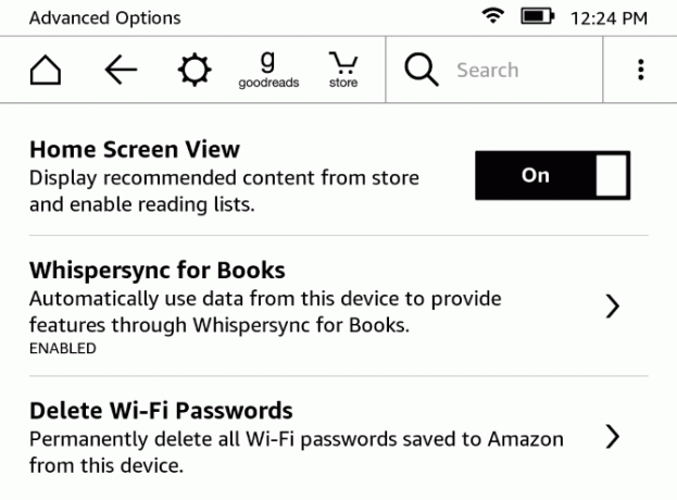 Cómo configurar y usar su Kindle Paperwhite 27 Opciones avanzadas de Paperwhite