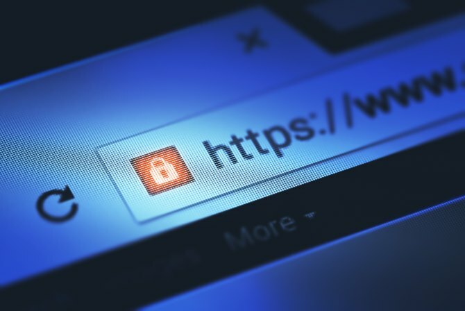 Cierre de una URL del sitio web