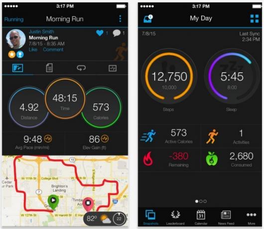 Aplicación Garmin Connect