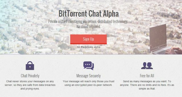 BitTorrent-Chat-Alpha-Registrarse