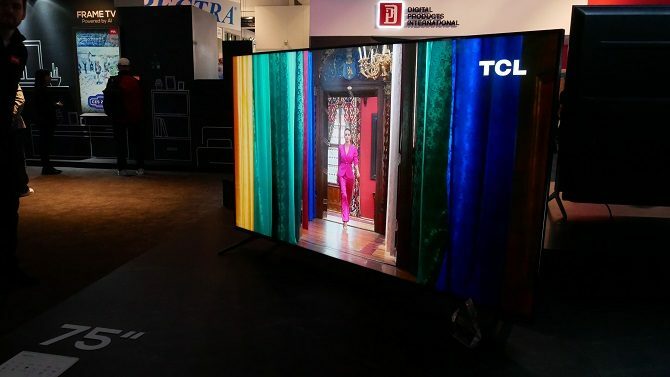 TCL en CES: ¿Por qué la tecnología QLED es una amenaza para el dominio de LG? tcl qled 2 670x377