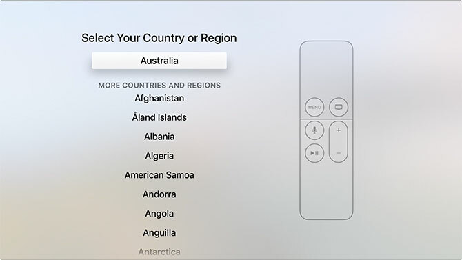 Cómo configurar y usar la región de Apple TV de Apple TV