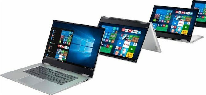 mejores computadoras portátiles de menos de $ 1000 lenovo yoga 720