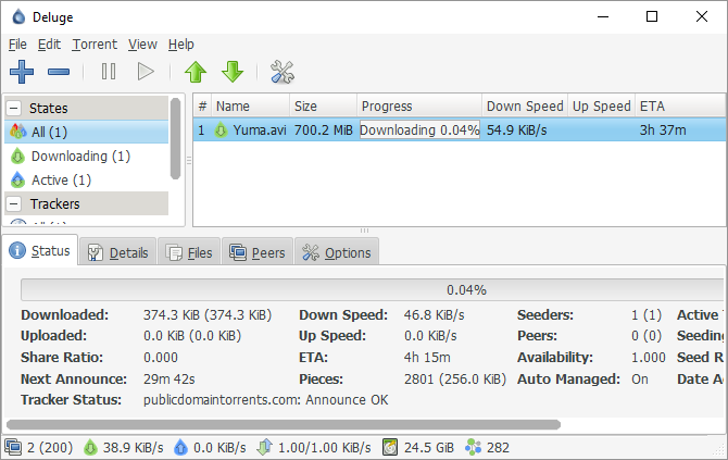 mejores clientes de torrents - Diluvio