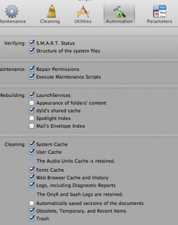 configuraciones ocultas en mac