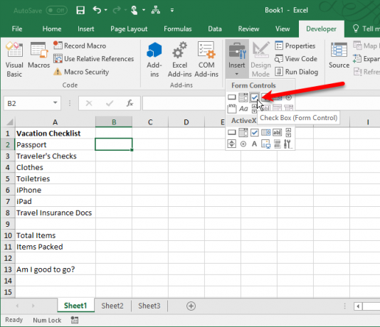 Cómo crear una lista de verificación en Excel como los profesionales