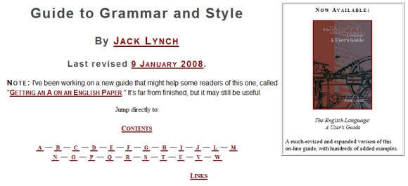 verificación gramatical en línea