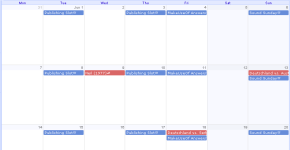 script de calendario de google