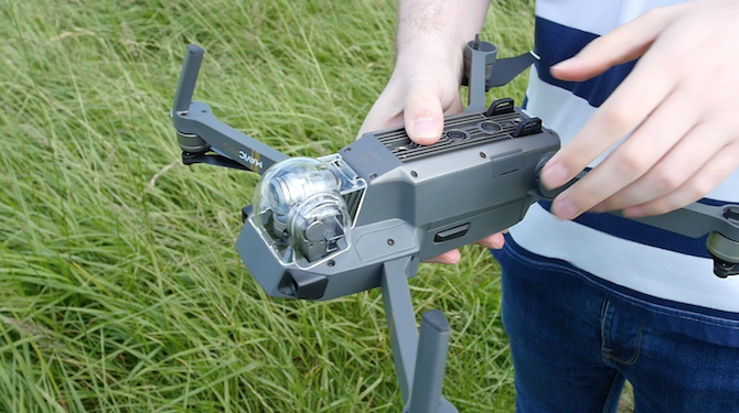 Este es el dron que estás buscando: DJI Mavic Pro Review Mavic Undercarriage