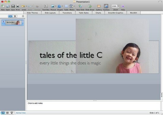 Cómo crear una imagen de encabezado de sitio web con PowerPoint 05 Escribir las palabras