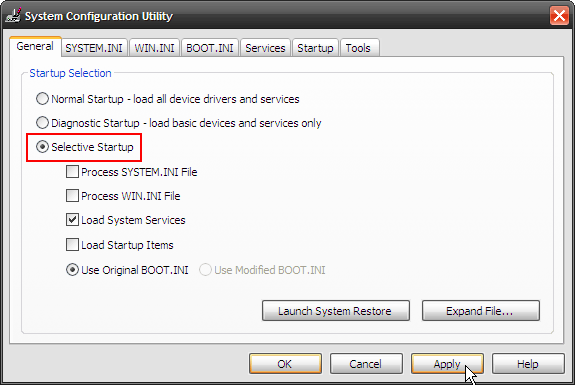 Cómo solucionar problemas de Windows con la utilidad de configuración del sistema MSconfig Utility 2